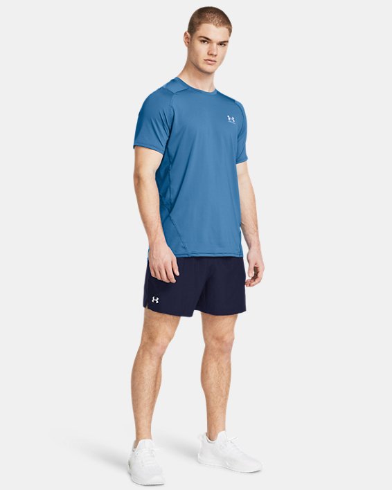 Men's UA Tech™ Woven 5" Shorts in Blue image number 2